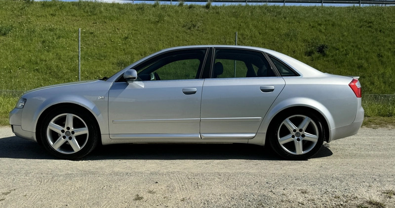 Audi A4 cena 7900 przebieg: 164000, rok produkcji 2003 z Koszalin małe 379